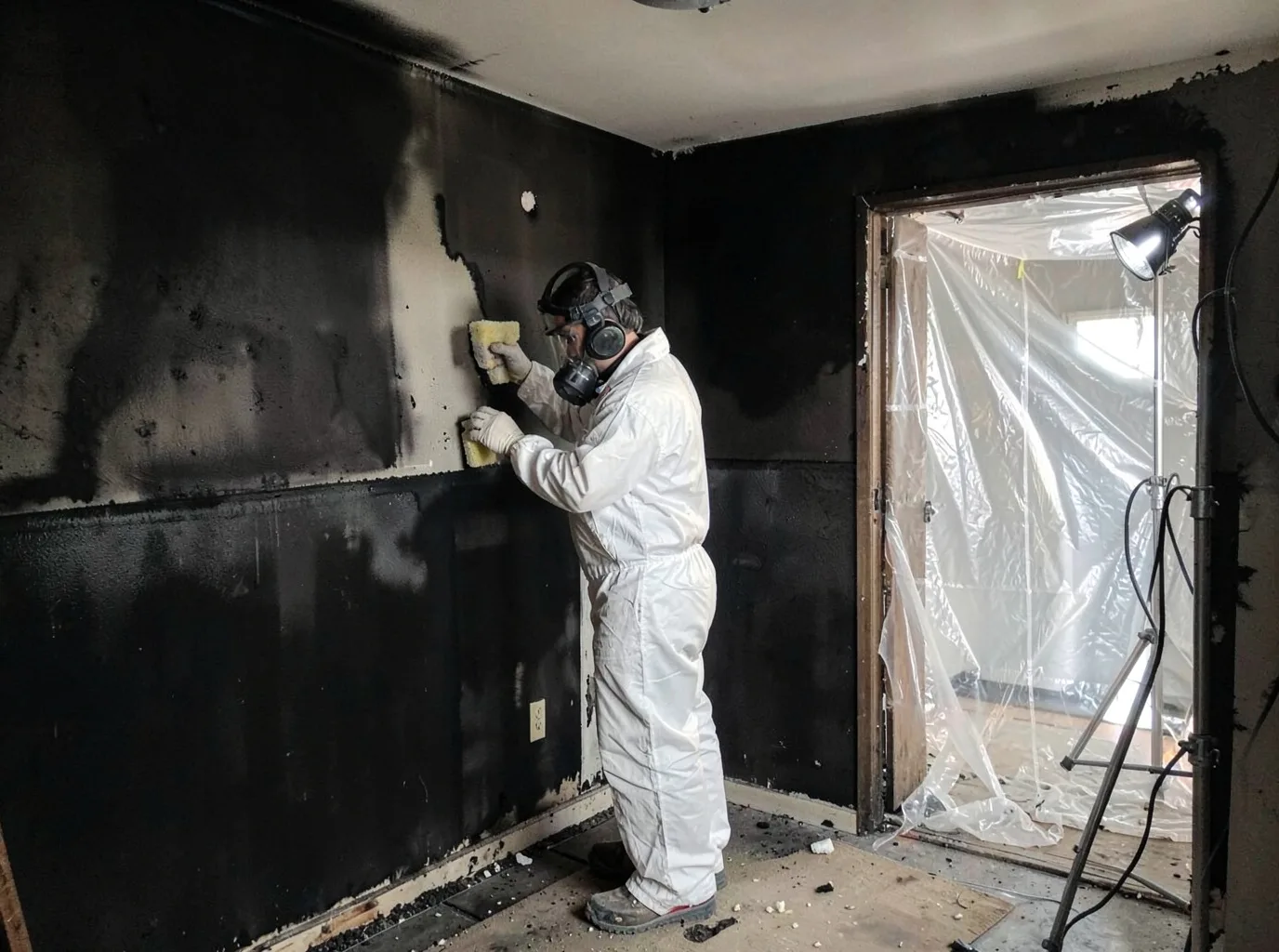 Fire Damage Restoration company in Geff, IL